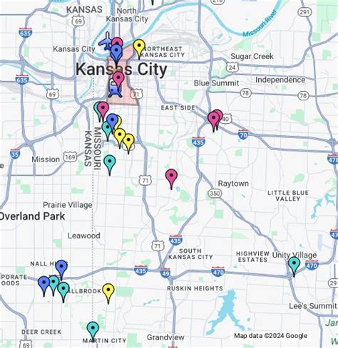 kansas city missouri google maps|detailed map of kansas city.